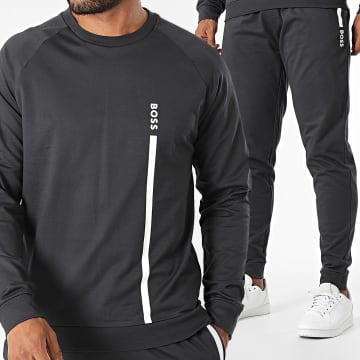 BOSS - Authentiek Survetement Kostuum 50545558 50545565 Antraciet Grijs